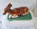 Oude Patéterrine, hert, Antiek en Kunst, Ophalen of Verzenden