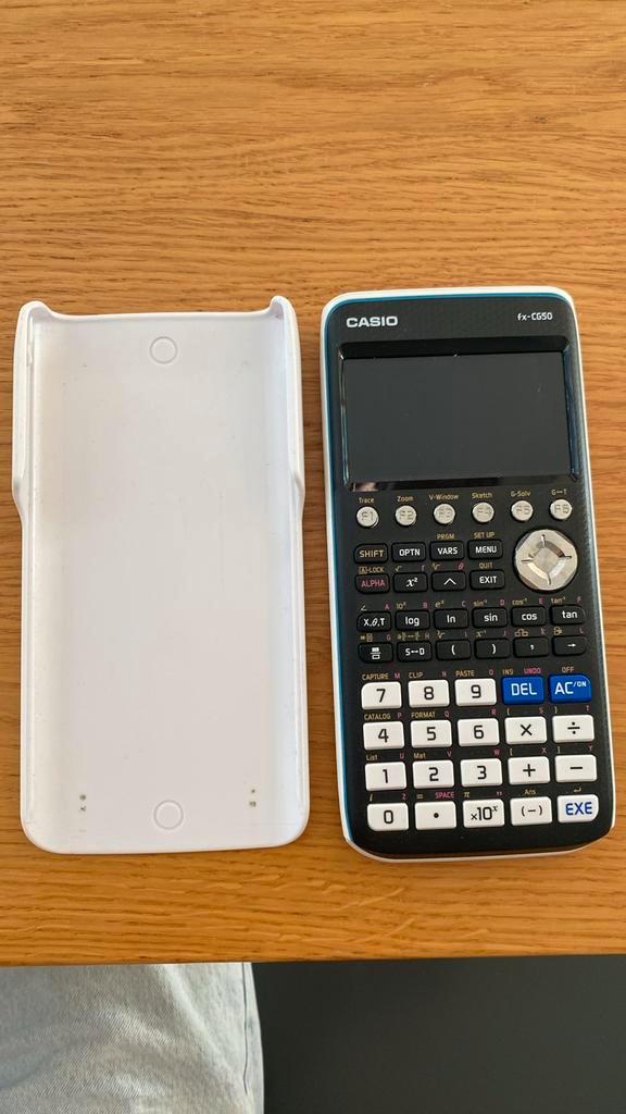 Grafische rekenmachine. Casio fx-CG50, Diversen, Rekenmachines, Zo goed als nieuw, Grafische rekenmachine, Ophalen of Verzenden