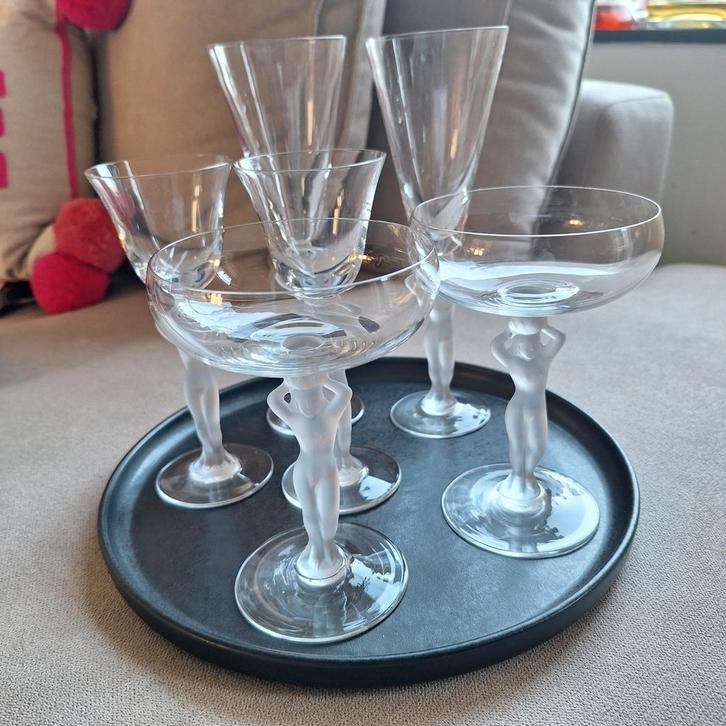 Vintage Kristallen Bayel Glazen Collectie, Verzamelen, Glas en Borrelglaasjes, Gebruikt, Overige typen, Ophalen of Verzenden