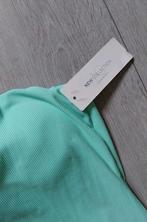 Strapless jurk turquoise one size, Verzenden