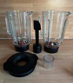 Philips HR3655/00 – met 2 glazen kannen + 2 tumbler bekers, Ophalen, Gebruikt, Blender to go