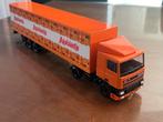 Lion car daf 95 xf appelsientje  1:50, Ophalen of Verzenden, Zo goed als nieuw, Bus of Vrachtwagen, Lion Toys