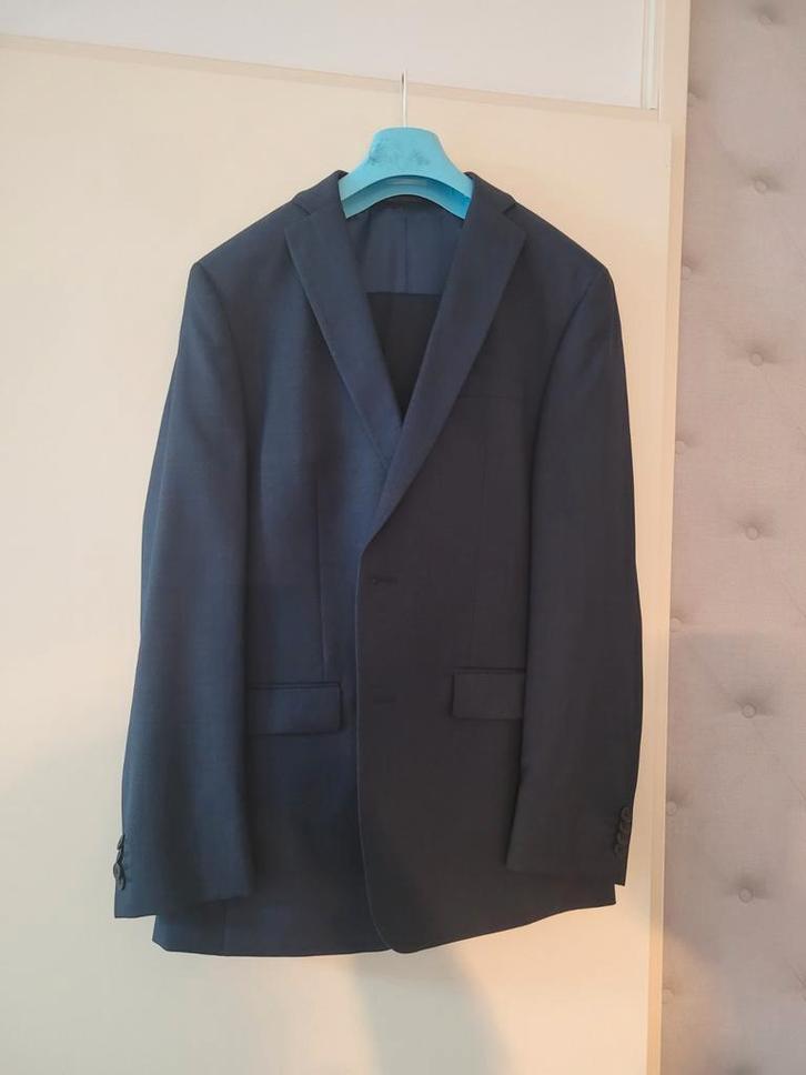 Donkerblauw herenpak - Stijlvol en Tijdloos, Kleding | Heren, Kostuums en Colberts, Nieuw, Overige maten, Blauw, Ophalen of Verzenden
