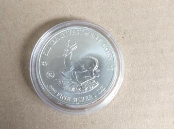 1 oz Silver munt Springbok 2010 uit Malawi beschikbaar voor biedingen