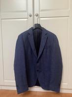 Blauwe blazer van prachtige soepele kwaliteit maat 52, Kleding | Heren, Ophalen of Verzenden, Zo goed als nieuw, Maat 52/54 (L)