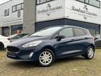 Ford Fiesta 1.1 benzine uit 2018 / AIRCO / GROOT SCHERM /, Auto's, Voorwielaandrijving, Stof, Zwart, Blauw