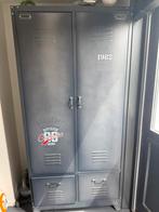 Metalen Jongens kast (donker Grijs) - maison du monde, Huis en Inrichting, Ophalen, Gebruikt, 50 tot 100 cm, Metaal