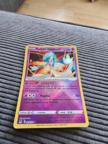 Radiant Gardevoir Pokemon card kaart  beschikbaar voor biedingen