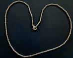 Zilveren ketting design met staafjes, Sieraden, Tassen en Uiterlijk, Kettingen, Ophalen of Verzenden, Zo goed als nieuw, Zilver