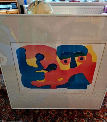 Karel Appel , originele zeefdruk, 1969, handgesigneerd beschikbaar voor biedingen