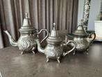 Drie Marokkaanse theepotten, Antiek en Kunst, Ophalen of Verzenden