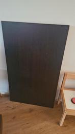 Ikea pax kast plank 100 x 58 zwartbruin, Ophalen, Gebruikt, 50 tot 100 cm, Minder dan 100 cm