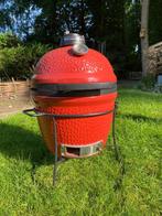 BBQ - Kamado Joe keramisch ei, Tuin en Terras, Houtskoolbarbecues, Ophalen, Zo goed als nieuw, Kamado, Met accessoires