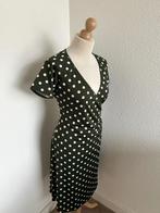 King Louie maat XL donkergroene polka crossdress jurk 2942, Kleding | Dames, Jurken, Maat 46/48 (XL) of groter, Ophalen of Verzenden