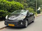 Peugeot 207 1.6 VTI CC 88KW 2010 Zwart, Auto's, Voorwielaandrijving, 65 €/maand, 4 cilinders, Cabriolet