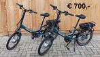 2x 2e hands elektrische vouwfietsen 1 jaar oud, Fietsen en Brommers, Elektrische fietsen, Gebruikt, Minder dan 47 cm, 50 km per accu of meer