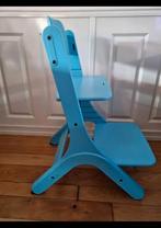Blauwe Meegroeistoel / Kinderstoel, Ophalen of Verzenden, Gebruikt, Meegroeistoel