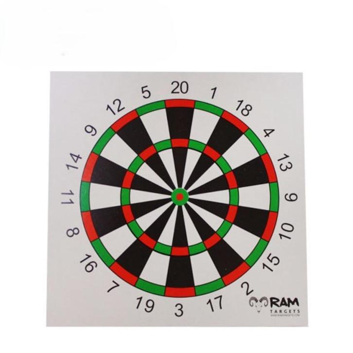 RAM Tactical | SCHIETKAARTEN | DARTS | 17X17 | 50 Stuks, Sport en Fitness, Schietsport-accessoires, Nieuw, Ophalen of Verzenden