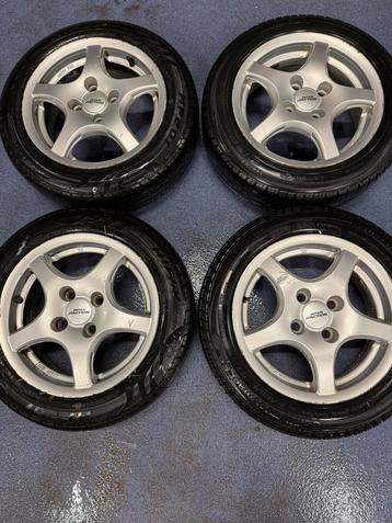 Set 14 inch velgen citroen c1 peug 107 toyo aygo beschikbaar voor biedingen
