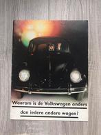 VW Volkswagen Kever Beatle folder 1963  Nederlands, Gelezen, Volkswagen, Verzenden