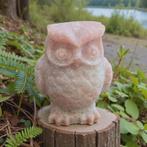 Roze andes opaal uil, Verzamelen, Mineralen en Fossielen, Ophalen of Verzenden, Mineraal