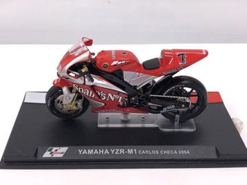 59828: Yamaha YZR-M1 - Carlos Checa - 2004 - Atlas 1:24 beschikbaar voor biedingen