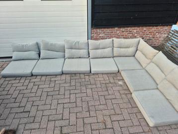 Loungebank Kussenset - Tuinkussens beschikbaar voor biedingen