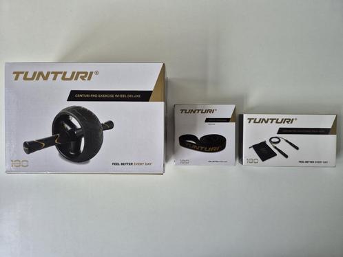 Tunturi Centuri Wheel Deluxe + Power Band + Speed Rope NIEUW, Sport en Fitness, Fitnessmaterialen, Nieuw, Ophalen of Verzenden