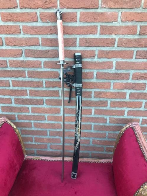 Japans samoeraizwaard/ katana, "de strijders", Verzamelen, Militaria | Algemeen, Zwaard of Sabel, Azië, Ophalen of Verzenden