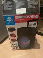 Groove iDance muziekbox met microfoon, Ophalen of Verzenden, Gebruikt