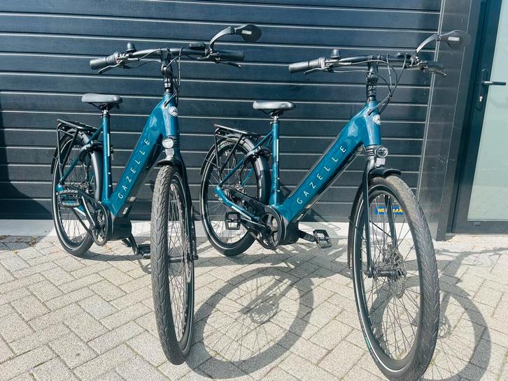 Gazelle Ultimate C8 belt 57cm 1jr oud bosch active line plus, Fietsen en Brommers, Elektrische fietsen, Zo goed als nieuw, Gazelle