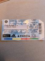 Ticket Club Brugge-Gent, Tickets en Kaartjes