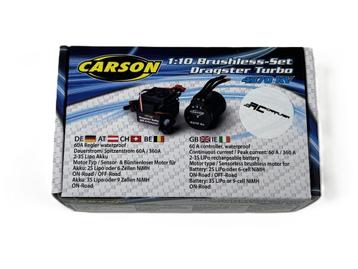 Carson 906301 1:10 BL Set Dragster Turbo 4370 KV beschikbaar voor biedingen