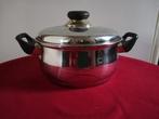 Solingen kookpan 21,5 cm Edelstaal kochsysteme sandwichboden, Ophalen of Verzenden, Zo goed als nieuw, Rvs, Kookpan of Snelkookpan