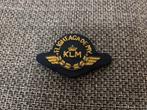 KLM flight academy pet embleem, Ophalen of Verzenden, Zo goed als nieuw, Overige typen