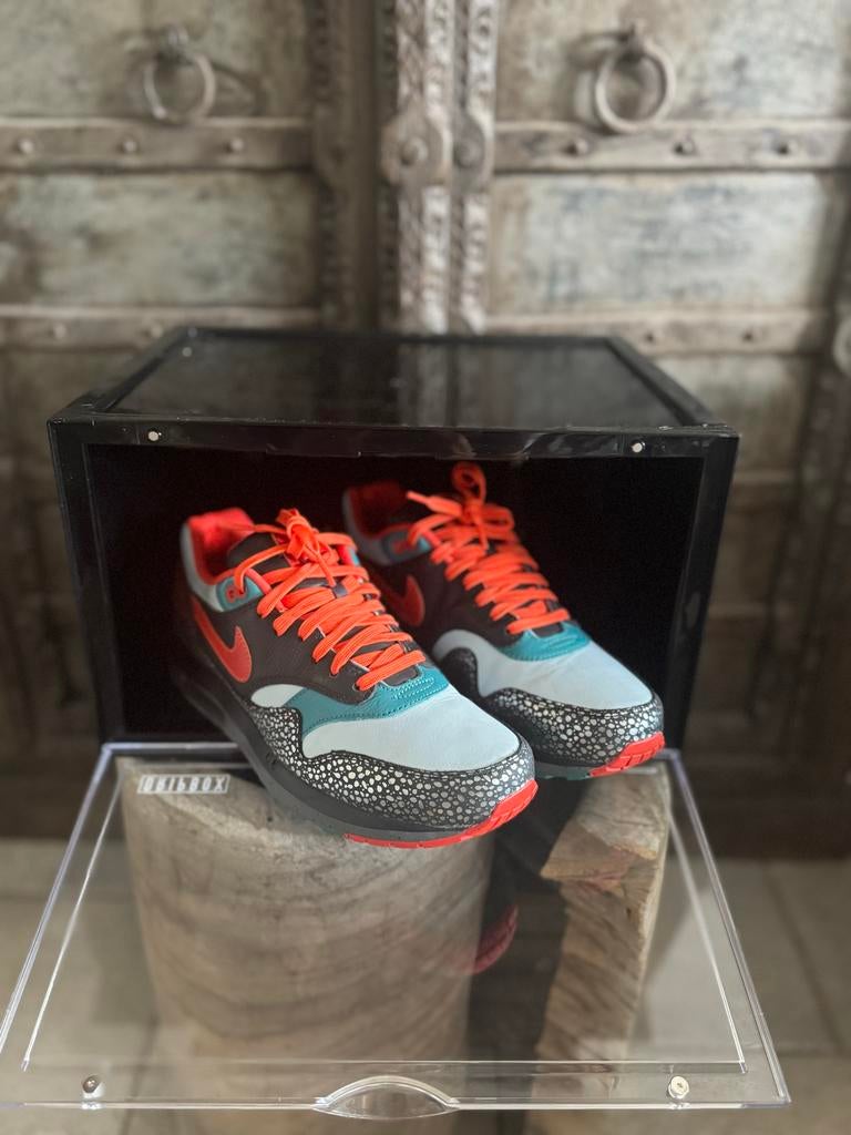 Nike air max 1 lunar deluxe Kabutomushi maat 44,5, Kleding | Heren, Schoenen, Nieuw, Sneakers of Gympen, Blauw, Ophalen of Verzenden