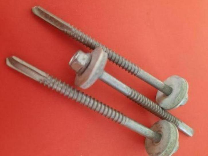 25-100 bi-metalen Sandwichpaneel schroeven 80 mm dak wand, Tuin en Terras, Palen, Balken en Planken, Nieuw, Palen, Minder dan 180 cm