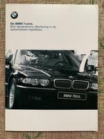 Nederlandse folder brochure BMW 7-serie E38 1999 nieuw!, Nieuw, Ophalen of Verzenden, BMW, BMW