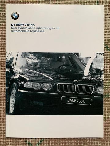 Nederlandse folder brochure BMW 7-serie E38 1999 nieuw! beschikbaar voor biedingen