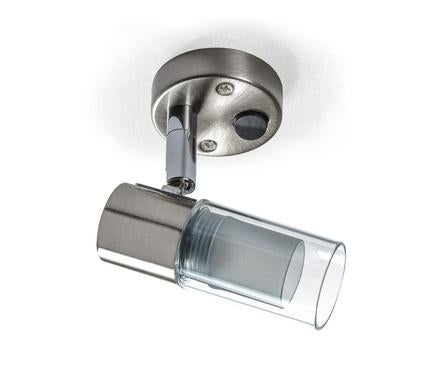 LED-spot Nitro II – Verchroomd Geborsteld Staal, 2,5W LED, Caravans en Kamperen, Ophalen, Nieuw