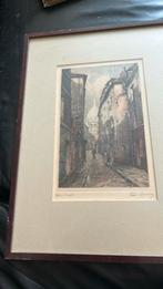Te koop schilderij MEUNIER RENÉ VICTOR, Antiek en Kunst, Ophalen of Verzenden