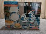 Kerst Servies - Winter Village, Ophalen, Zo goed als nieuw, Overige stijlen, Porselein