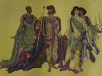 La Scala kostuumontwerp - Salome - Vintage prent, 1945, Gebruikt, Verzenden, 1940 tot 1960, Prent