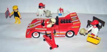 Vintage 1987 Playmobil Formule1 racewagen playset 3147. Izgs beschikbaar voor biedingen