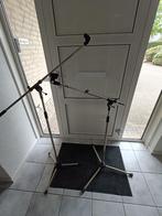 Verstelbare telescopische microfoon hengel + microfoons, Muziek en Instrumenten, Microfoons, Ophalen