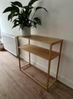 Bamboo wandtafel / sidetable 80 x 32 x 81 cm, Huis en Inrichting, Ophalen, Zo goed als nieuw, 25 tot 50 cm, 50 tot 100 cm
