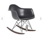 Vitra eames Rar schommelstoel zwart, Kunststof, Zwart, Design, Ophalen of Verzenden
