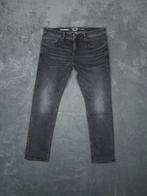 PME Legend Broek Tailwheel W38 L32 Slim Fit Zwart Grijs Jean, W36 - W38 (confectie 52/54), ., Zwart, Ophalen of Verzenden