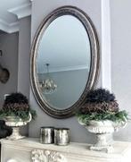 Spiegel met Facet geslepen glas, Minder dan 100 cm, Rechthoekig, Ophalen of Verzenden, Zo goed als nieuw