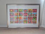Afdruk van een schilderij van Keith Haring, Ophalen